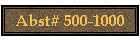 Abst# 500-1000